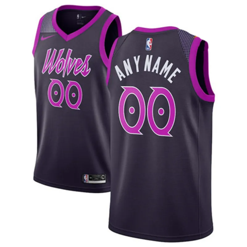 Minnesota Timberwolves, 2018/19 City Edition, Purple
