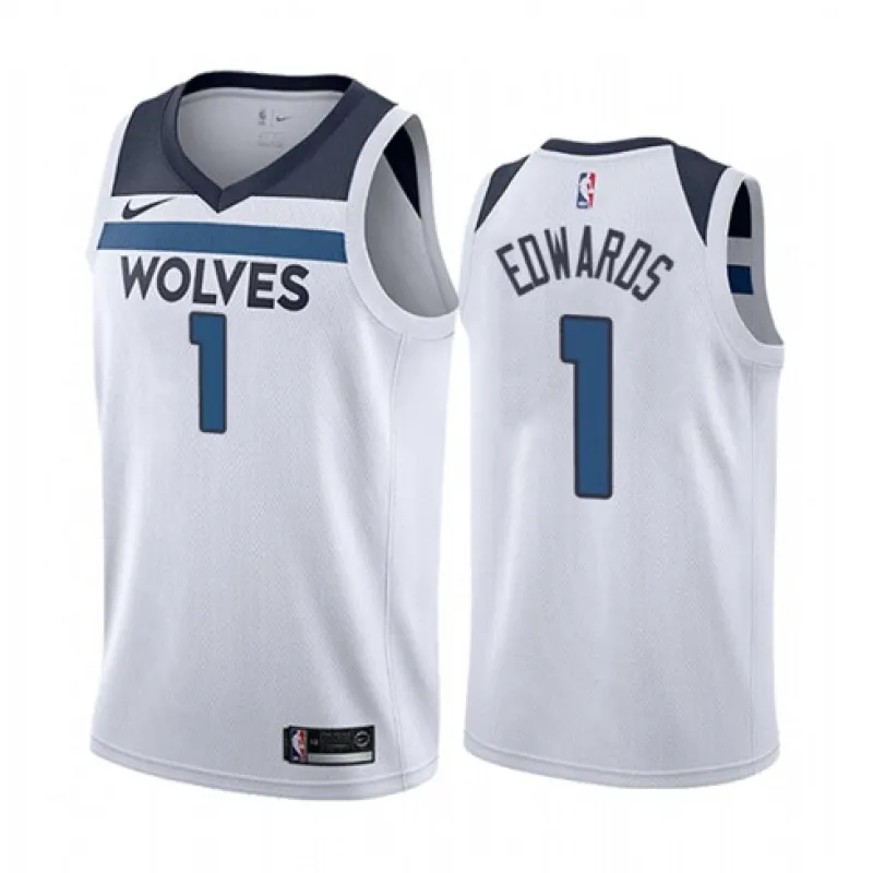 Anthony Edwards, Minnesota Timberwolves, White