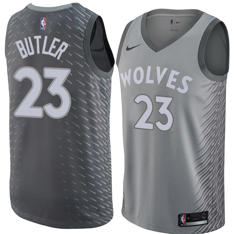 Jimmy Butler, Minnesota Timberwolves, City Edition, Gray