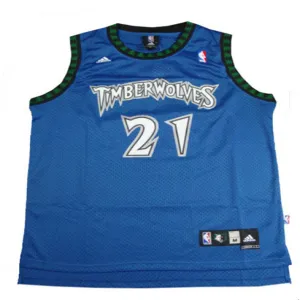 Kevin Garnett, Minnesota Timberwolves, Blau