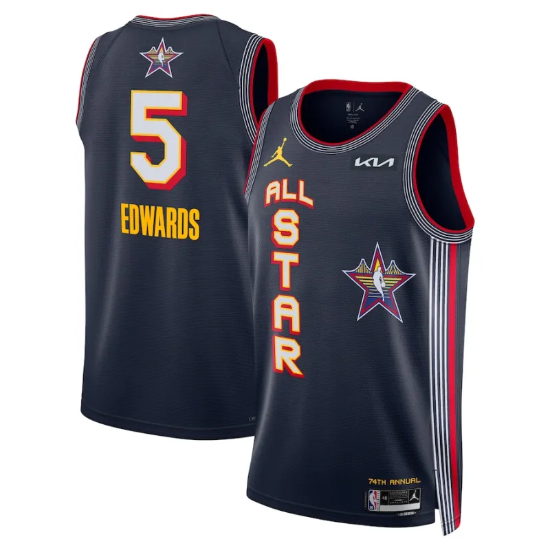Anthony Edwards Minnesota Timberwolves 2025 NBA All-Star Game Jersey