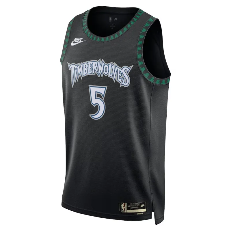 Minnesota Timberwolves Anthony Edwards Swingman Jersey - Classic Edition - Black