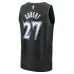 Minnesota Timberwolves Maglia Swingman Rudy Gobert - Edizione Classica - Nera