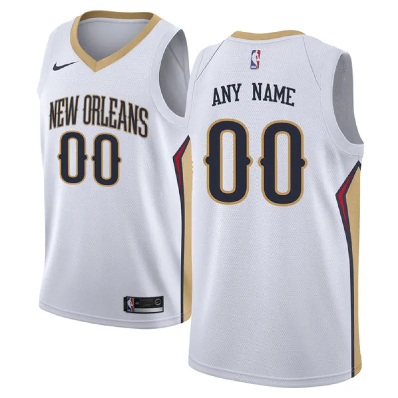 New Orleans Pelicans. Association Edition. White