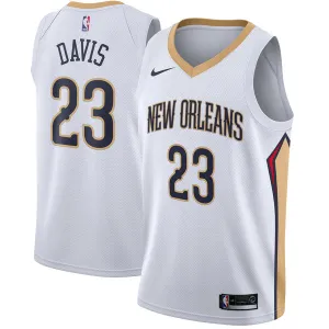 Anthony Davis. New Orleans Pelicans. Edizione Association. Bianco