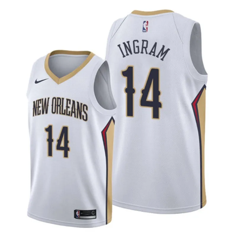 Brandon Ingram. New Orleans Pelicans. 2019/20 Association Edition. White