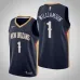 Zion Williamson. New Orleans Pelicans. 2018/19 Azul oscuro