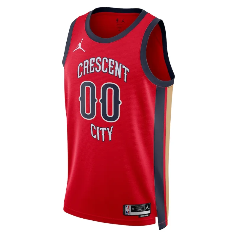 New Orleans Pelicans, maßgefertigtes Jersey, Statement-Edition, Rot