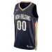 New Orleans Pelicans, Camiseta personalizada 2022/23, Edición de Ícono, Azul Marino