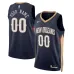 New Orleans Pelicans, Camiseta personalizada 2022/23, Edición de Ícono, Azul Marino