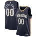New Orleans Pelicans, Custom Jersey, Icon Edition, Navy Blue