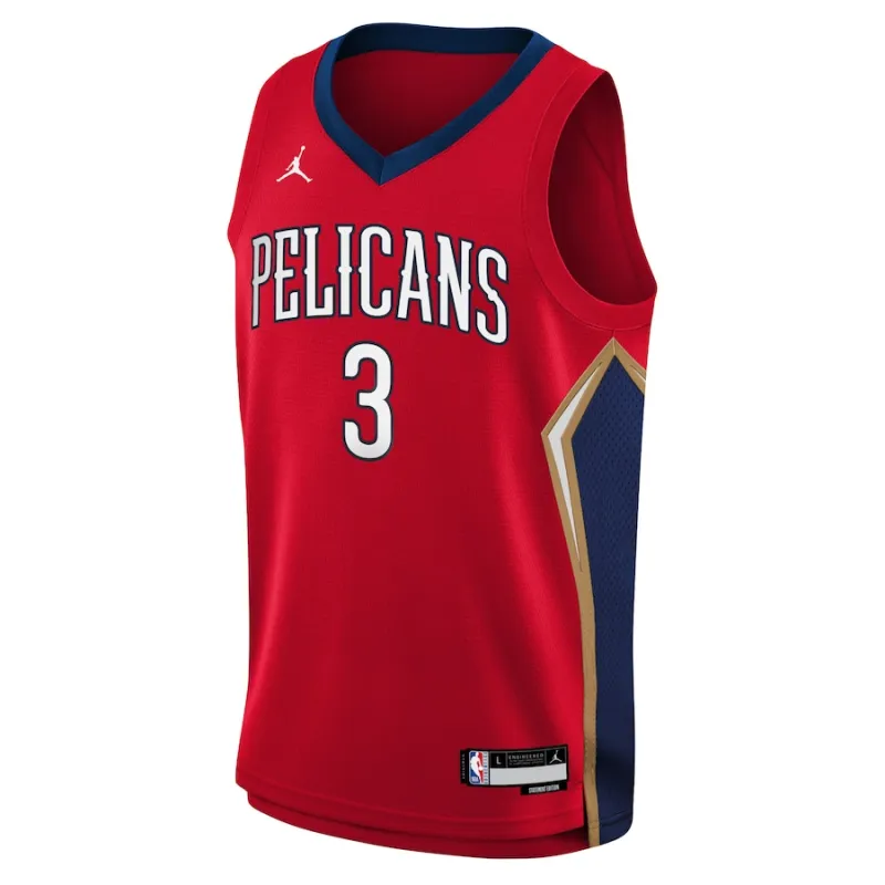 CJ McCollum, New Orleans Pelicans, Edizione Statement, Rosso