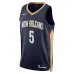 Dejounte Murray, New Orleans Pelicans, 2024, Azul marino