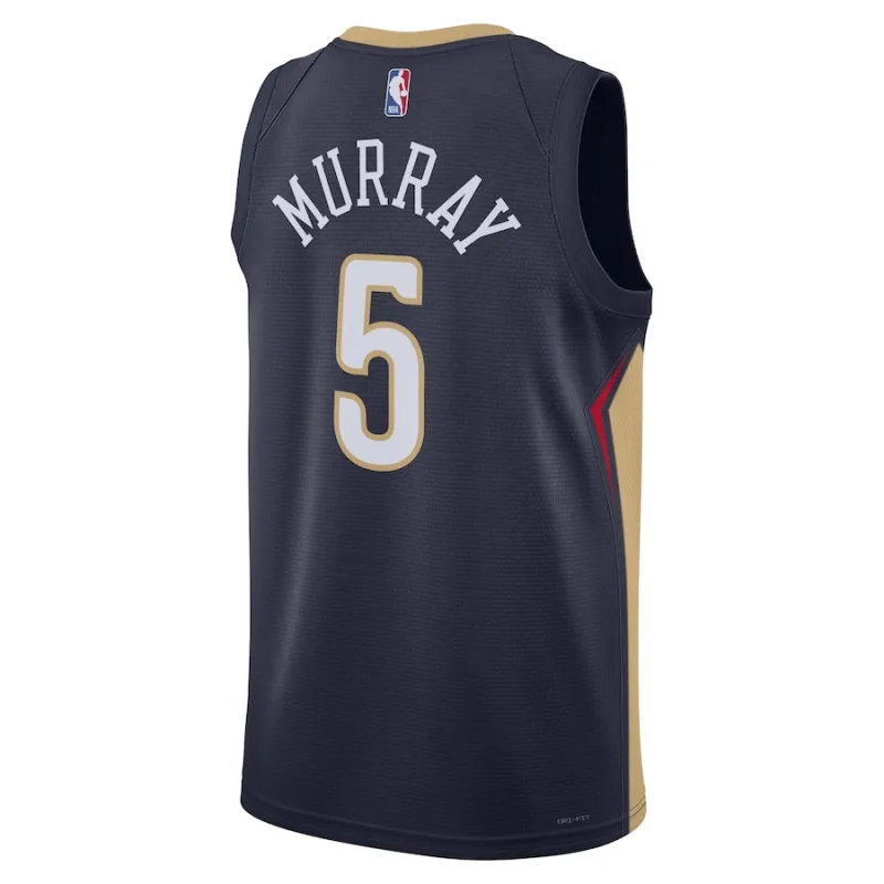 Dejounte Murray, New Orleans Pelicans, 2024, Azul marino