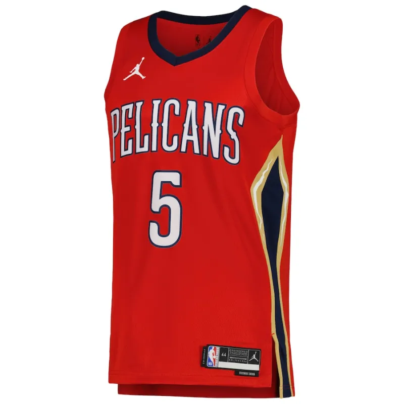 Herbert Jones, New Orleans Pelicans, Statement-Edition, Rot