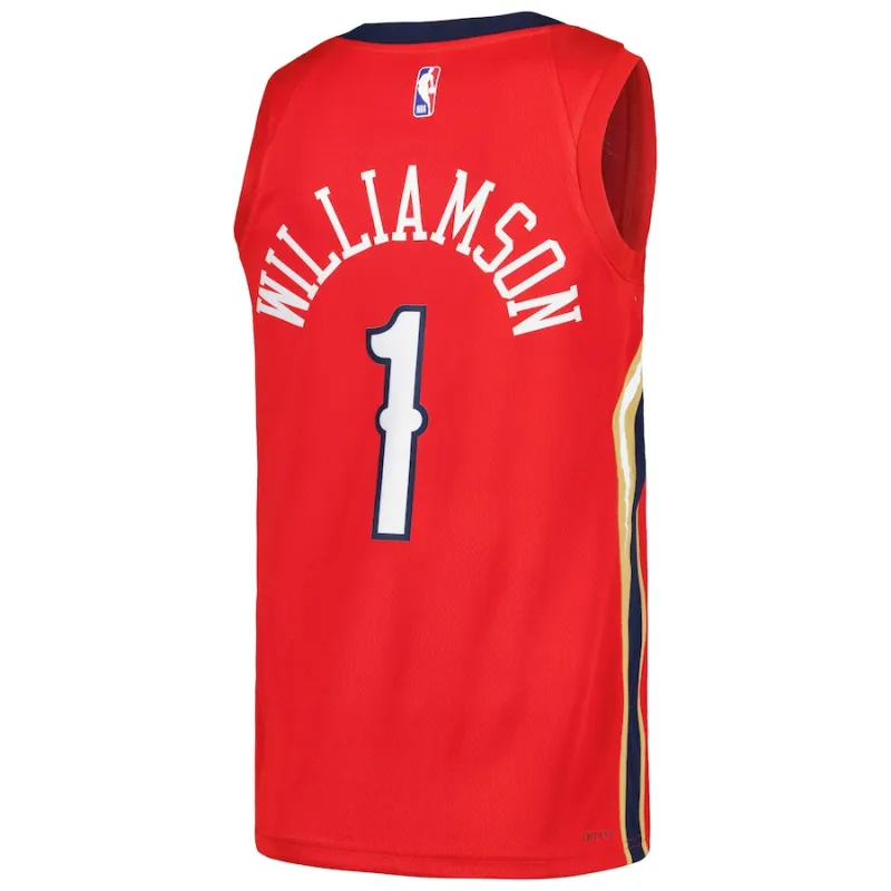 Zion Williamson, New Orleans Pelicans, Statement Edition, Red