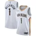 Zion Williamson, New Orleans Pelicans, Association Edition, White