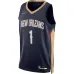 Zion Williamson, New Orleans Pelicans, Icon Edition, Navy Blue