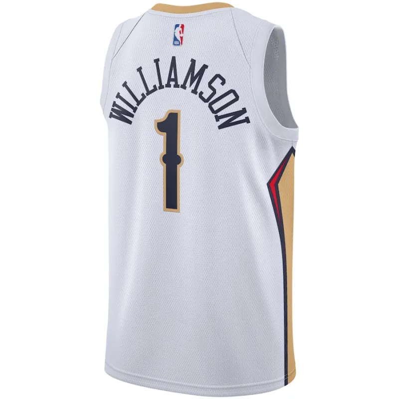 Zion Williamson, New Orleans Pelicans, Association-Edition 2019/2020, Weiß