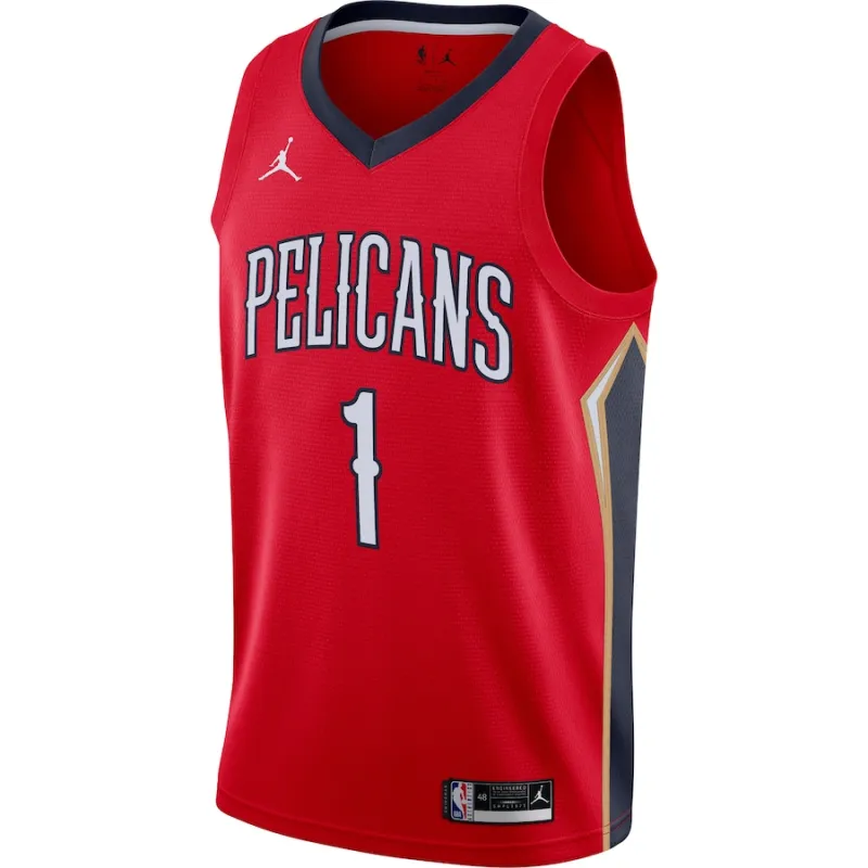 Zion Williamson, New Orleans Pelicans, Statement-Edition 2020/21, Rot