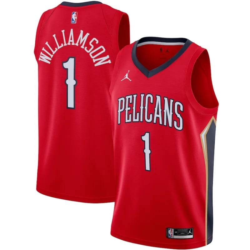 Zion Williamson, New Orleans Pelicans, Statement-Edition 2020/21, Rot