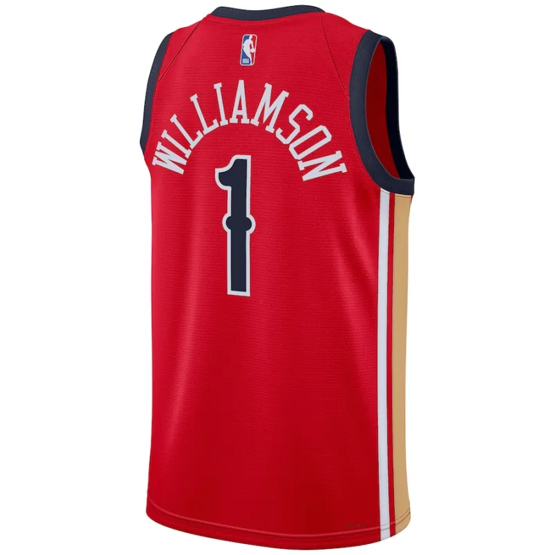 Zion Williamson, New Orleans Pelicans, Edizione Statement, Rosso