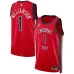 Zion Williamson, New Orleans Pelicans, Edizione Statement, Rosso