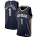 Zion Williamson, New Orleans Pelicans, Icon Edition, Navy Blue