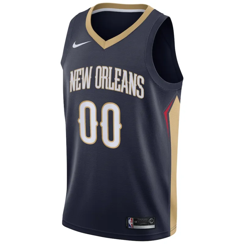 Zion Williamson, New Orleans Pelicans, Custom Jersey, Icon Edition, Navy Blue