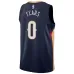Maglia Swingman dei New Orleans Pelicans Jeremiah Felton - Edizione Icona - Blu Marino