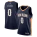 Maglia Swingman dei New Orleans Pelicans Jeremiah Felton - Edizione Icona - Blu Marino