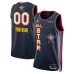Maglia della versione per i fan del All-Star Game NBA 2025 unisex della marca Jordan, Blu marinaio