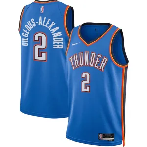 Shai Gilgeous-Alexander Oklahoma City Thunder Icon Edition, Blue