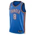 Maglia Swingman delle Finali NBA 2025 di Oklahoma City Thunder Jalen Williams - Edizione Icona - Blu