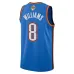 Maglia Swingman delle Finali NBA 2025 di Oklahoma City Thunder Jalen Williams - Edizione Icona - Blu