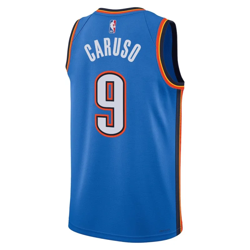 Oklahoma City Thunder Alex Caruso Swingman Jersey - Icon Edition - Blue