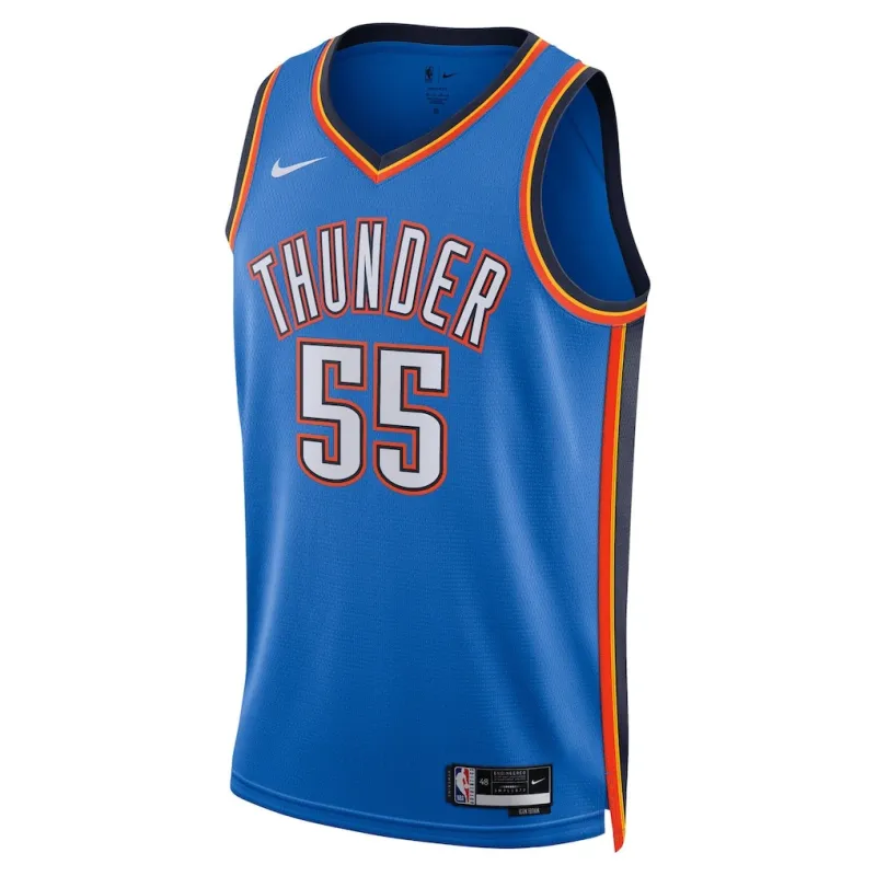 Oklahoma City Thunder Isaiah Hartenstein 2025 NBA Finals Swingman Jersey - Icon Edition - Blue