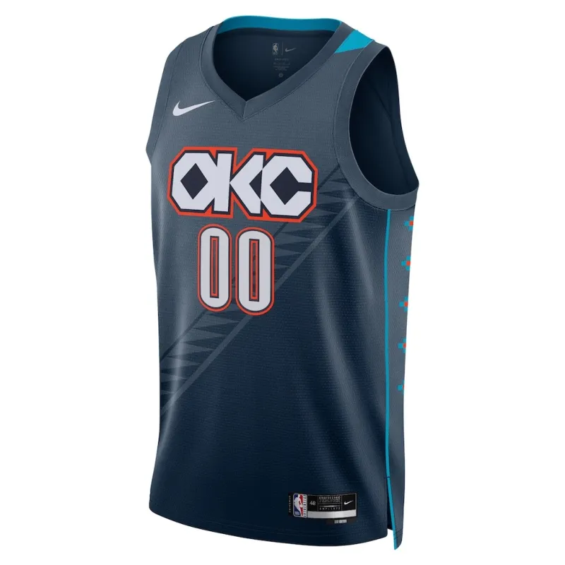 Oklahoma City Thunder 2025/26 Swingman City Edition Unisex Jersey - Blue