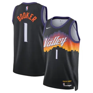 Phoenix Suns Devin Booker 2025/26 Swingman Jersey - City Edition - Black