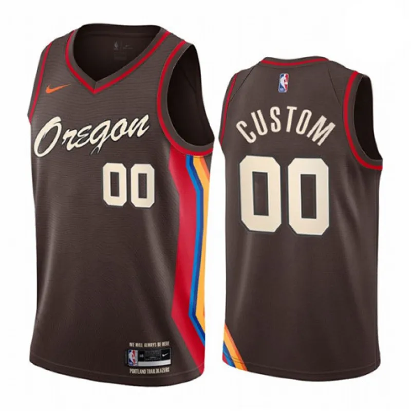 Portland Trail Blazers, City Edition 2020/21, Braun