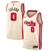 Damian Lillard, Portland Trail Blazers, 2019/20 City Edition, Cream - colored