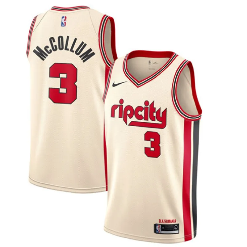 CJ McCollum, Portland Trail Blazers, Edición de la Ciudad 2019/20, Cremoso
