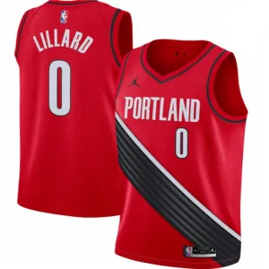 Damian Lillard, Portland Trail Blazers, 2020/21, Red