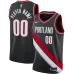 Portland Trail Blazers Custom Jersey, Icon Edition, Black
