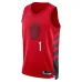 Anfernee Simons, Portland Trail Blazers, Statement Edition, Red
