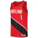 Anfernee Simons, Portland Trail Blazers, Statement-Edition, Rot