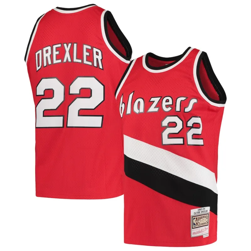 Clyde Drexler, Portland Trail Blazers, 1983/84 Classic Edition, Rot