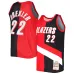 Clyde Drexler, Portland Trail Blazers, 1991/92, Red/Black