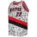 Clyde Drexler, Portland Trail Blazers, 1991/92, White