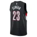 Maglia Swingman dei Portland Trail Blazers Donovan Clingan - Edizione Icona - Nera